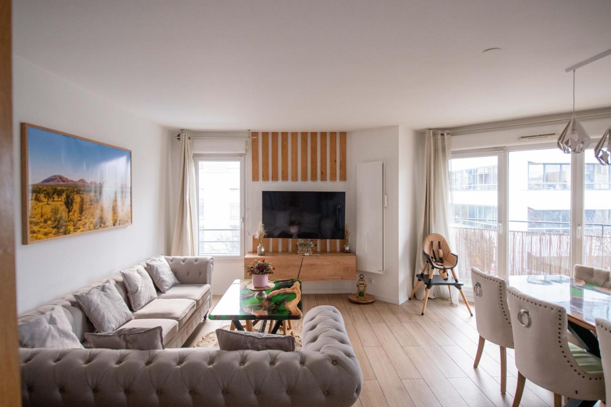 Elise De Roche Equipe Balcon Parking Rer B Apartamento Le Bourget Exterior foto